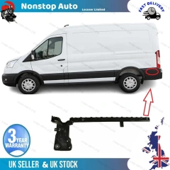 Крепление ЛЕВЫЙ ДЛИННЫЙ ( 730 mm )клыка заднего бампера для Ford Transit 2014-