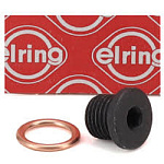 Пробка 5 шт. масляного поддона M14 x 1,5 AUDI / PORSHE / SKODA / VW / SEAT / оригинал ( Германия )