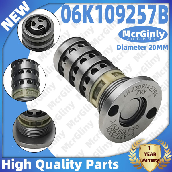Клапан фазорегулятора Valve 20mm 06K109257B Engine 1.8T/2.0T, Engine power above 150KW