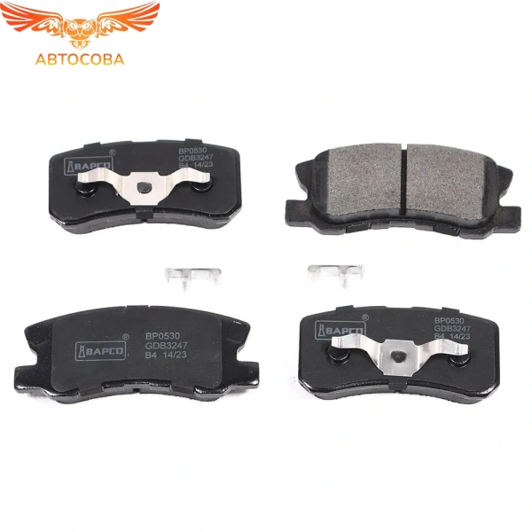 Колодки тормозные ЗАДНИЕ CHRYSLER PSA MITSUBISHI SEBRING AVENGER C-CROSSER DOBLO II ASX 09- OUTLANDER II 4007