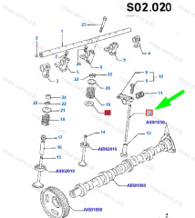 Штага Коромысла для Ford Transit  2.5 D / TD