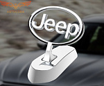 Логотип автомобиля передний  из цинкового сплава вертикальная модификация Jeep