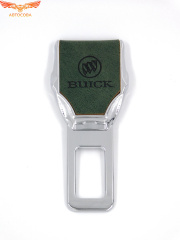 Заглушка ремня безопасности кожаная зеленая Buick