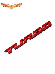 Металлический логотип "TURBO"