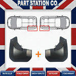 Брызговики ПРАВЫЙ и ЛЕВЫЙ задний для Ford Transit 2014- (кроме спарки)