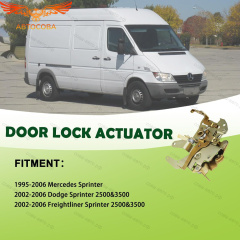Механизм левый замка сдвижной двери Mercedes Benz Sprinter 1995-2006 / Vito 638 1996-2003 / VW LT 1996-2006