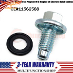 Пробка масляного поддона с прокладкой M12x1.75 для автомобилей Chevrolet, Opel