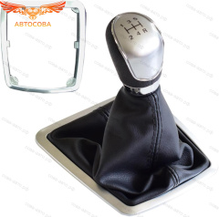 Рукоятка рычага КПП с чехлом Ford Focus 2 MK2 FL C-MAX 2006-2011 MK3 MK4 MK7 Galaxy Manual 5