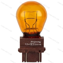 Лампочка ZEKKERT 2 шт. ЖЕЛТАЯ 3157NA P27/7W P277W  2 нитевая USA