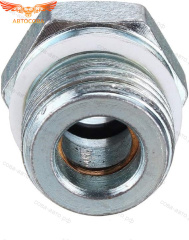 Штуцер насоса ГУР (короткий 18 mm) для FORD TRANSIT FIESTA FOCUS KA MONDEO