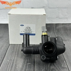 Корпус термостата Transit 2.2TD FWD (с датчиком) (FOMOCO BK2Q-8A586-AB)