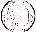Колодки зад. барабанные Connect 2002-2013 (228x57)