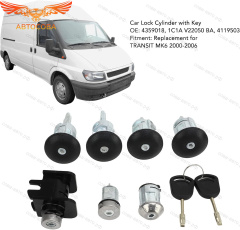 К-т замков Ford Transit 2000-2006 ( 7 личинок )