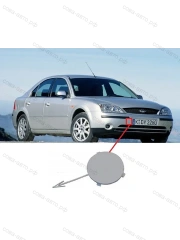 Заглушка переднего бампера, под крюк буксировочный / FORD Mondeo-III