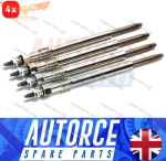 Свеча 4 шт. накала Ford Transit / Mondeo 2.0TD / 2.2TD / 2.4 TD 2000-2010  (11.5V) 